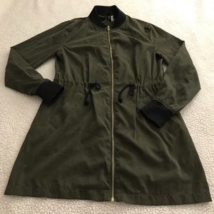 Olive green jacket
